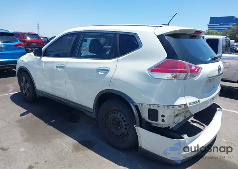 2015 Nissan Rogue S from USA, damaged, VIN KNMAT2MT4FP572880